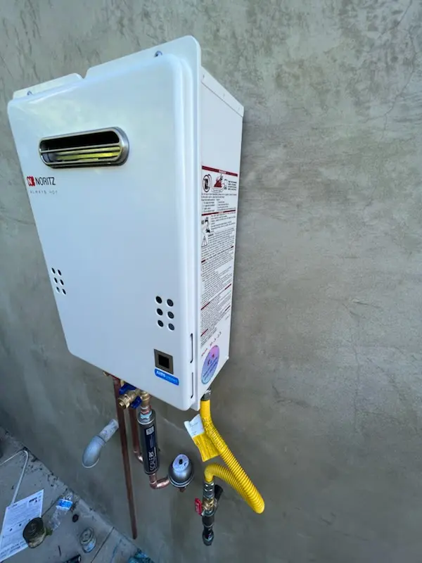 Tankless water heater installation for Warren Point homes